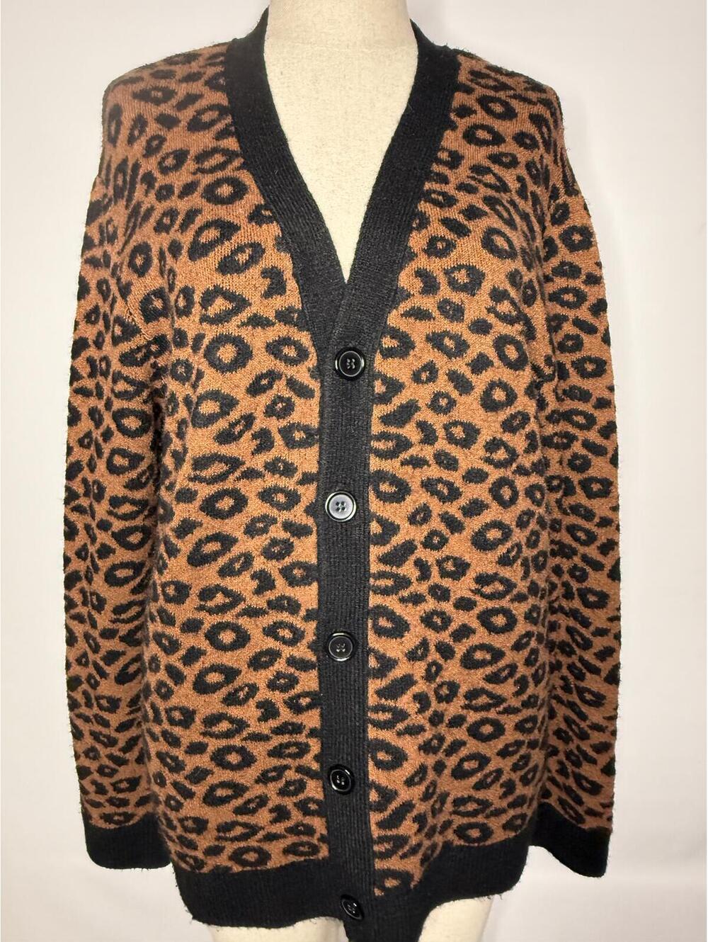 Forever 21 Oversized Cardigan Soft Soft Soft XL